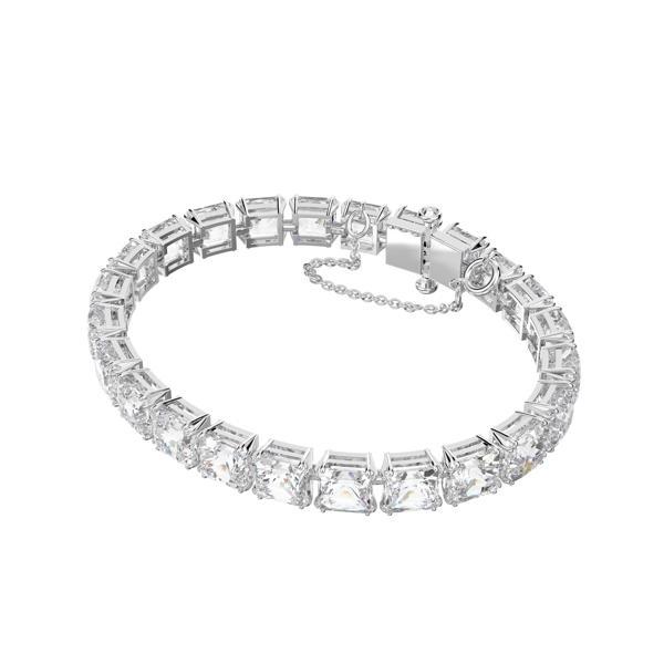 5599202 Swarovski Bilezik Millenia:Bracelet S Sqr White/Rhs - Image 1