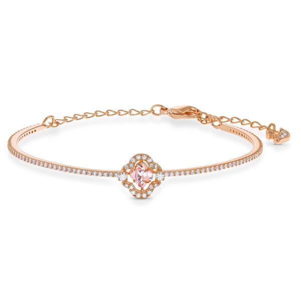 5516476 Swarovski Bileklik Sparkling Dc-Bangle Cl Czmo-Ros M - Image 1