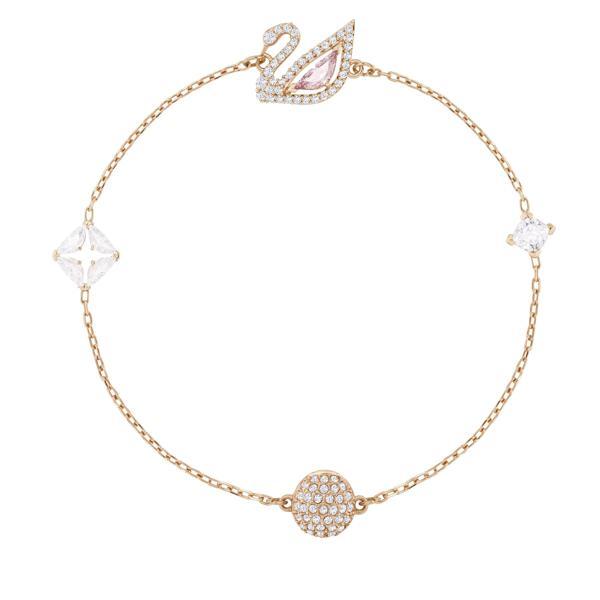 5472271 Swarovski Bilezik Dazzling Swan:Bracelet Czmo/Ros M - Image 1