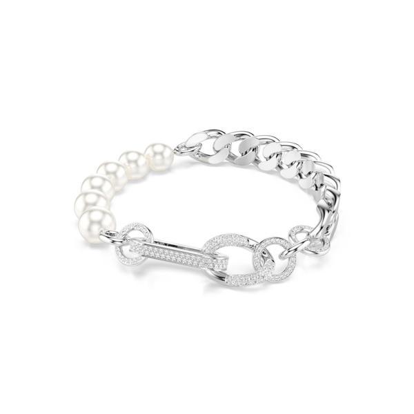 5692743 Swarovski Bilezik Dextera:Bracelet Pearl Cry/Rhs M - Image 1