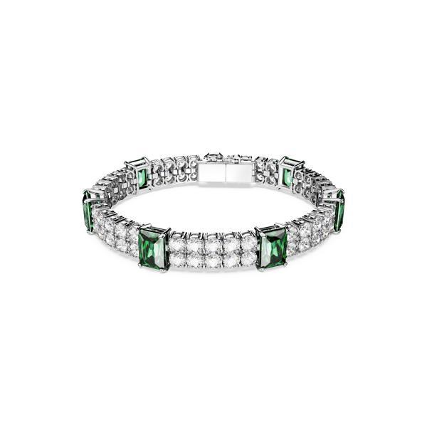 5666163 Swarovski Bilezik Matrix:Tb L Green Stones Gre/Rhs M - Image 1
