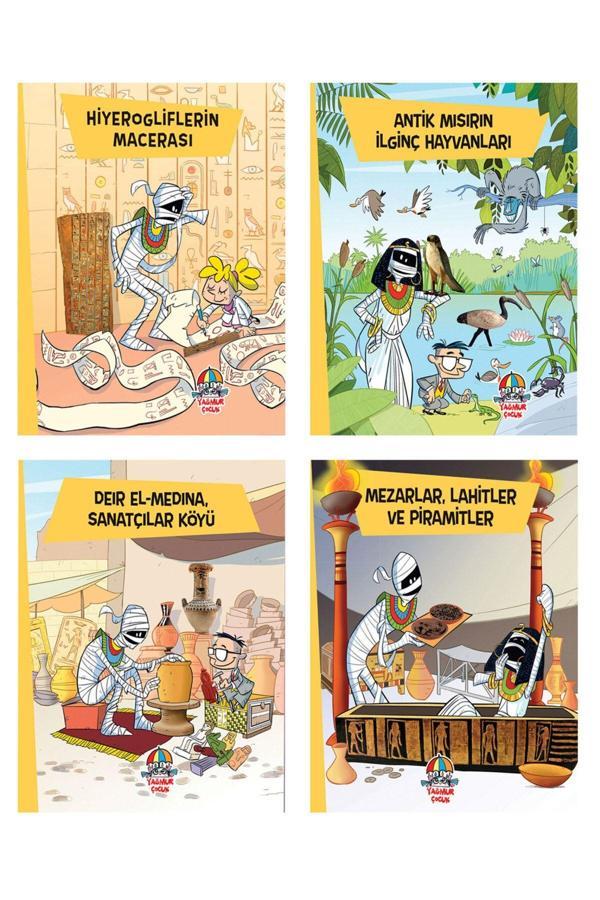 Yağmur Çocuk Mısır Serisi 4 Kitap (8+ Yaş) - Yağmur Çocuk - Image 1