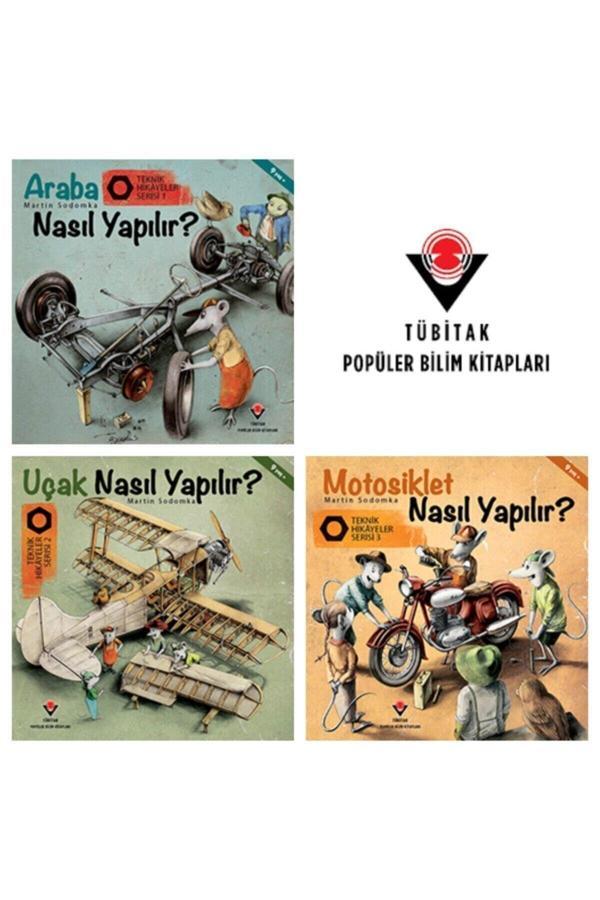 Tübitak Yayınları Tübitak Teknik Hikayeler Serisi 3 Kitap 9+ Yaş - Tübitak Yayınları - Image 1