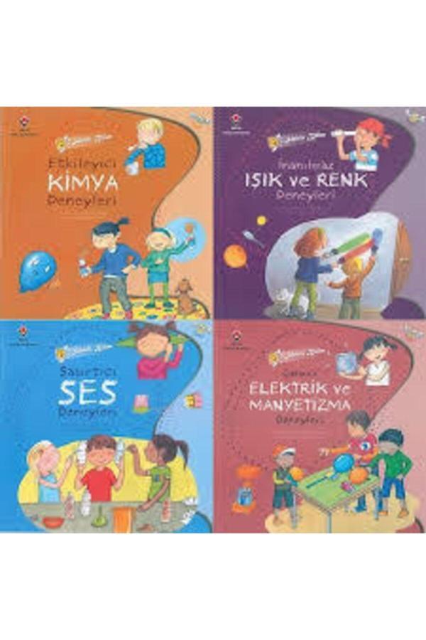 Tübitak Yayınları Tübitak Sihirli Bilim Etkileyici Deneyler 4 Kitap Set (9 Yaş ) - Tübitak Yayınları - Image 1