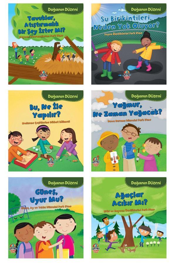 Yağmur Çocuk Doğanın Düzeni Serisi 6 Yaş (6 Kitap) - Yağmur Çocuk - Image 1