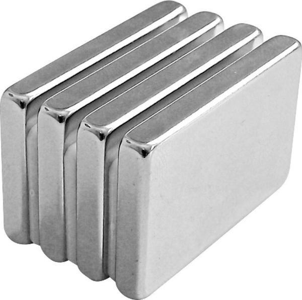 SKY TOPTAN 30x10x2mm Neodyum 50 Adet Köşeli Blok Güçlü Mıknatıs (Lisinya) - Image 1