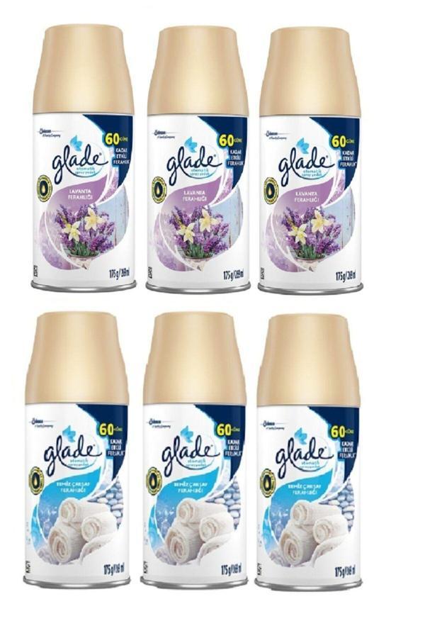 Glade Oda Kokusu Lavanta Ferahlığı X Yedek Sprey3 X 269Ml Xtemiz Çarşaf Ferahlığı X Yedek Sprey3 X 269 Ml - Image 1