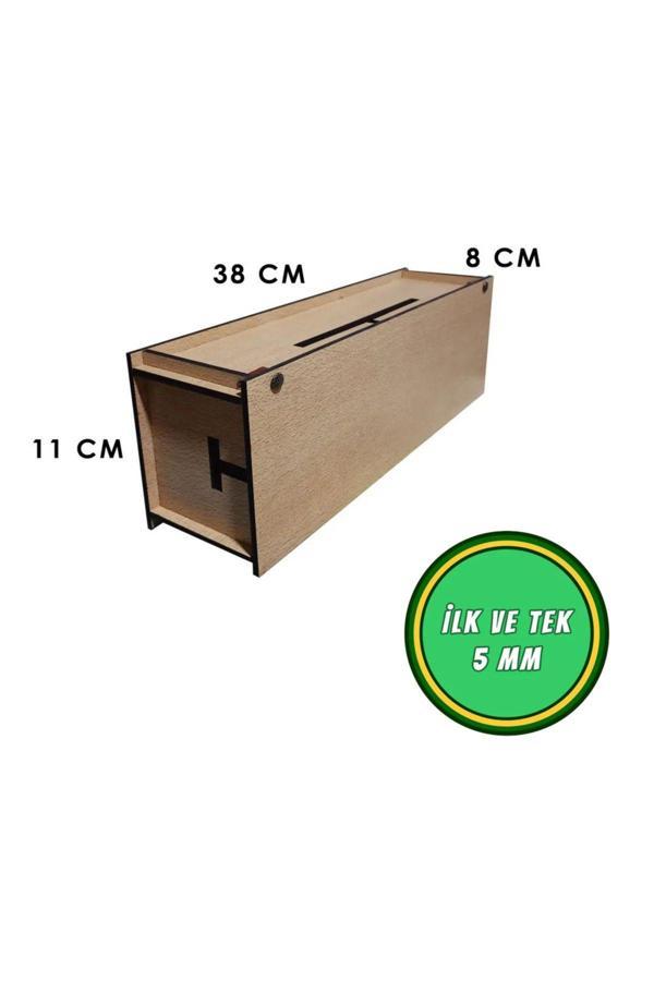 Mars Masa Altı , Duvar, Kablo Kutusu, Kablo Düzenleyici, Kablo Gizleme Organizer - 5 Mm Ahşap - Image 1
