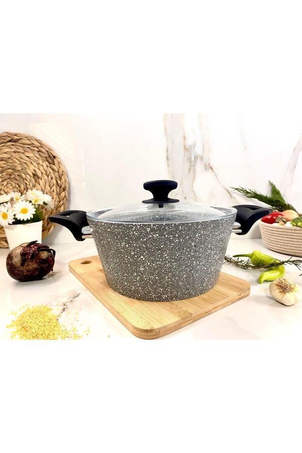 Evita Eco Bio Granit 30 Cm Derin Tencere - Image 1