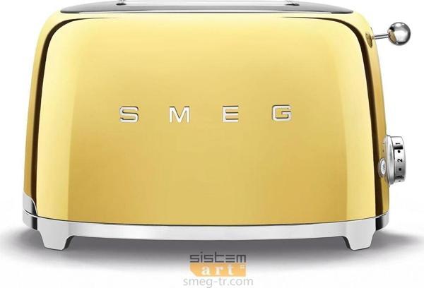 Smeg TSF01GOEU Gold 2X2 Slot Ekmek Kızartma Makinesi - Image 1