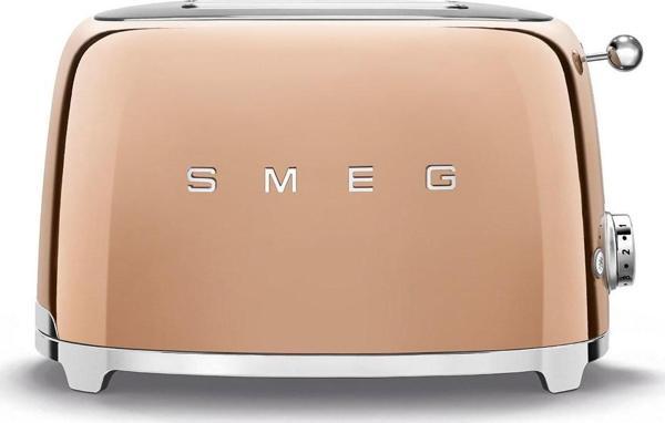 Smeg TSF01RGEU Rose Gold 2X2  Ekmek Kızartma Makinesi - Image 1