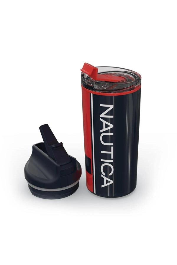 Nautica Ntm02 Sport Termos Paslanmaz Çelik 650 ml Navy Kırmızı - Image 1