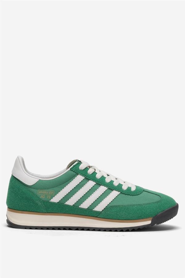 Erkek Günlük Rahat Taban Yumuşak Hafif Sneaker Bağcıklı Spor Ayakkabı  YEŞİL - BEYAZ - Image 1