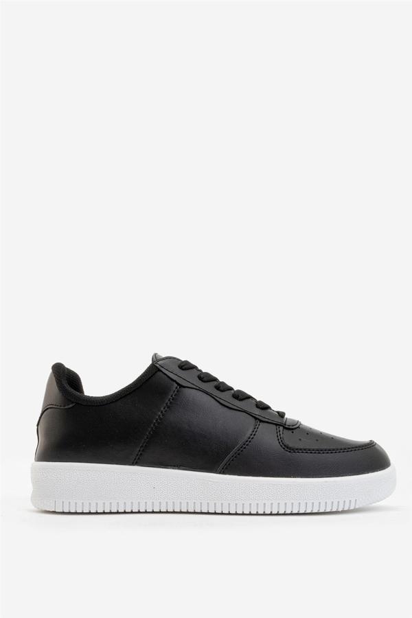 Unisex Spor Sneaker Ayakkabı SİYAH-BEYAZ - Image 1