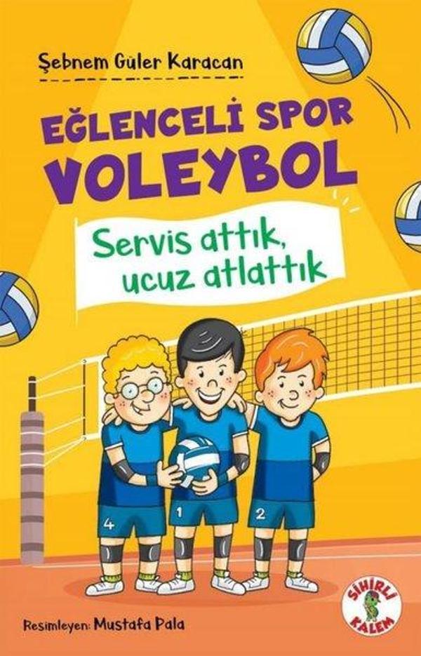 Servis Attık Ucuz Atlattık - Eğlenceli Spor Voleybol - Sihirli Kalem - Image 1