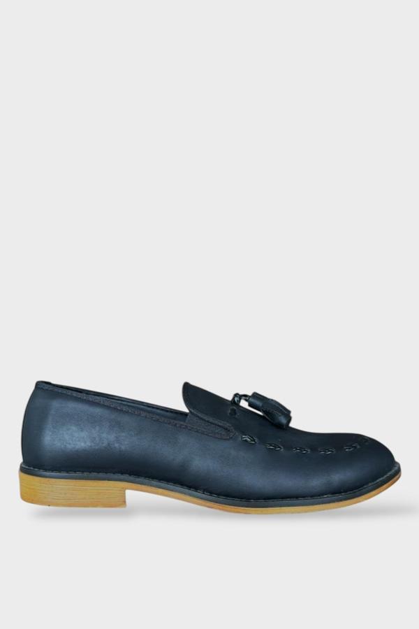 Erkek Klasik Loafer Ayakkabı SİYAH - SİYAH - Image 1