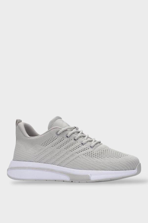 Unisex Yazlık Triko Spor Ayakkabı GRİ - Image 1