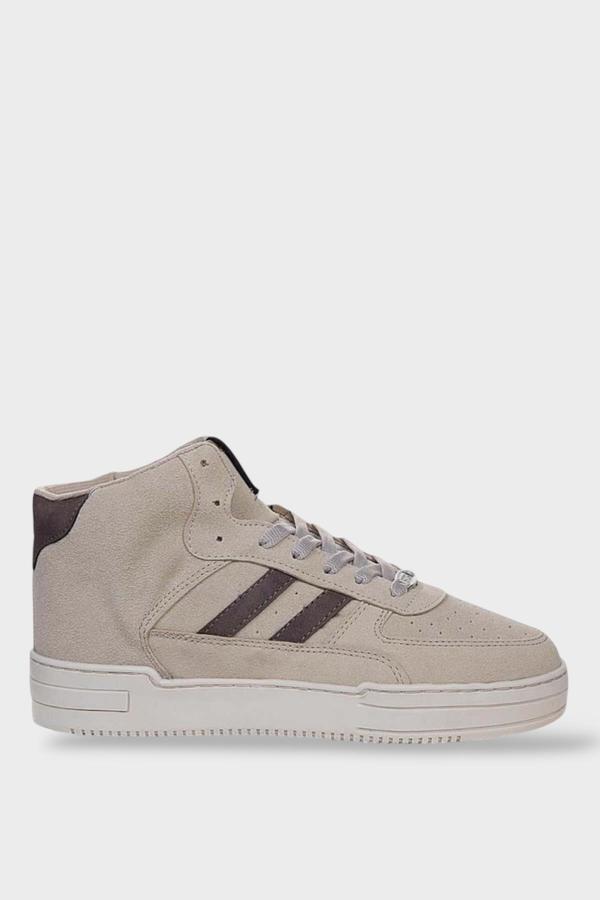 Erkek Bilekli Basket Sneaker Ayakkabı BEJ - Image 1