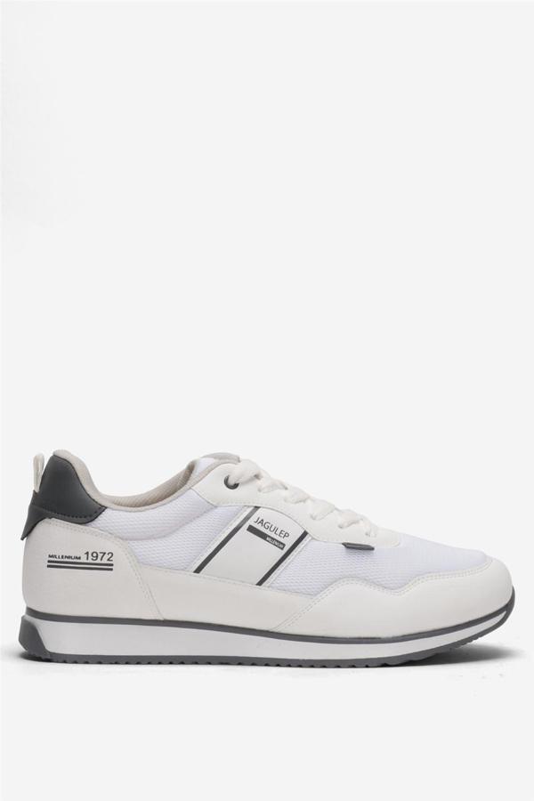 Erkek Günlük Sneaker Spor Ayakkabı BEYAZ - FÜME - Image 1