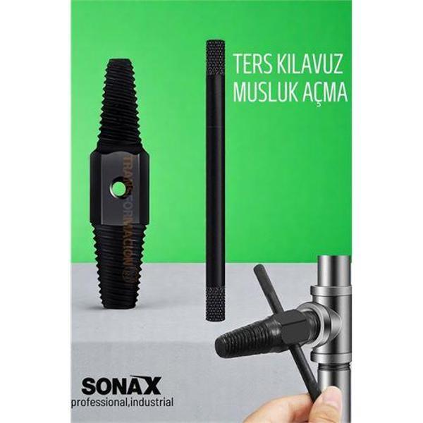 Modacar Ters Kılavuz Hasarlı Musluk Boru Vana Kılavuz Seti Musluk Açma - Image 1