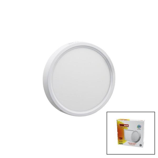 NİSALUCE EPL-18SÜ 18W BEYAZ METAL KASA SIVA ÜSTÜ YUVARLAK LED SLİM PANEL 1260LM BEYAZ=6500K 30.000 SAAT ÖMÜR (2818) - Image 1