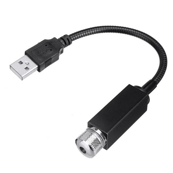 USB ARAÇ İÇİ DEKORATİF LED IŞIK MAVİ (2818) - Image 1
