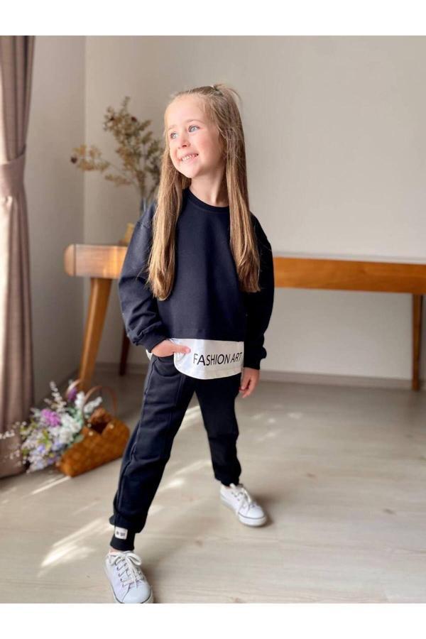 Lav Mer Kids Kız Çocuk Eşofman Takımı - Image 1