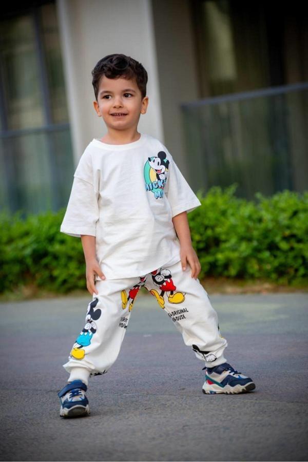 Lav Mer Kids Mickey Eşofman Tişört Takımı 1-6 Yaş - Image 1