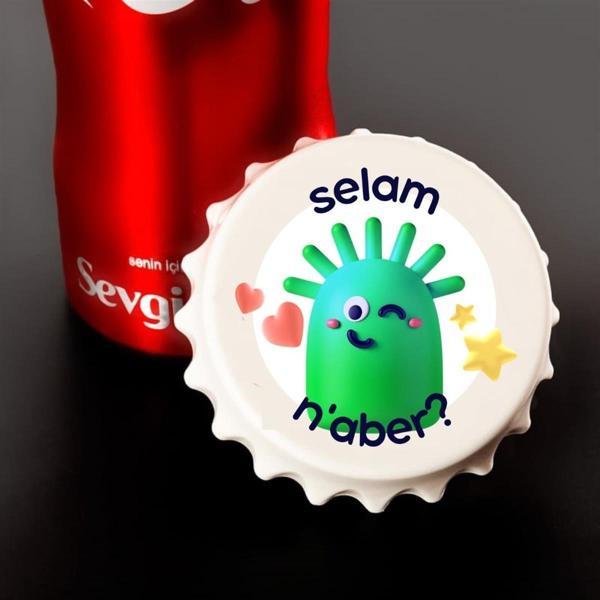 Selam Naber Baskılı Magnet Açacak - Image 1