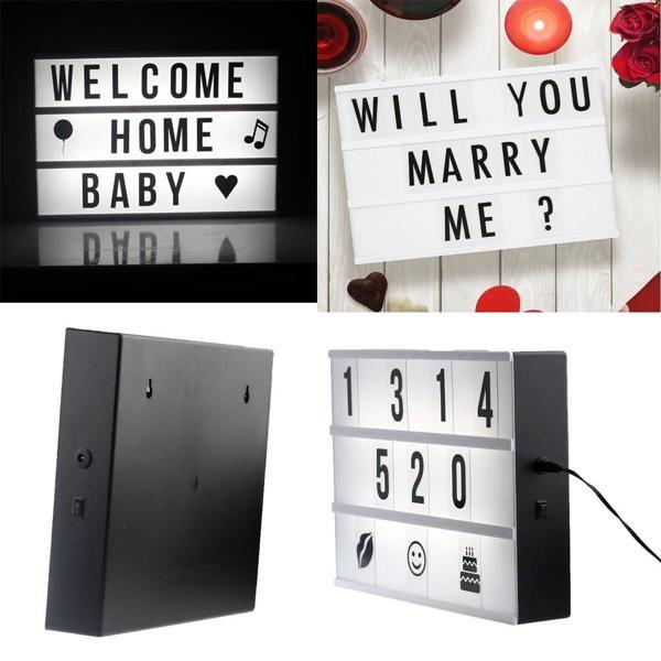 A4 Led Işıklı Yazı Panosu Lightbox - Image 1
