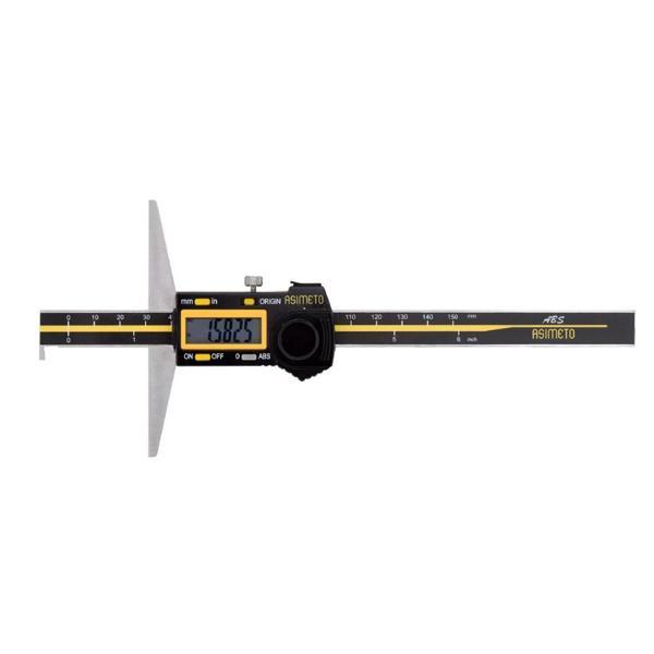 0-150mmx0.01 TEK KANCA DİJİTAL DERİNLİK KUMPASI - Image 1