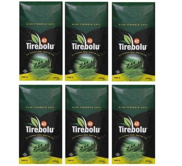 Tirebolu 42 Nolu Siyah Çay 1000 gr (6 Paket) - Image 1
