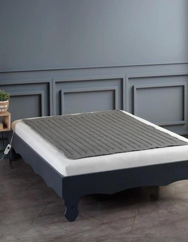 Çift Kişilik Elektrikli Battaniye 120X150 Cm Premium Yatak Isıtıcı Battaniye - Image 1