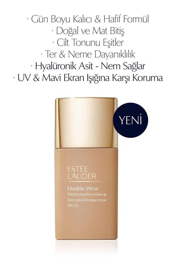 Estee Lauder Fondöten Renk Tonunuzun Eşitlenmesine Yardımcı Olur Spf20 30Ml Renk:2W1 Dawnmc.Mzlk 205 - Image 1