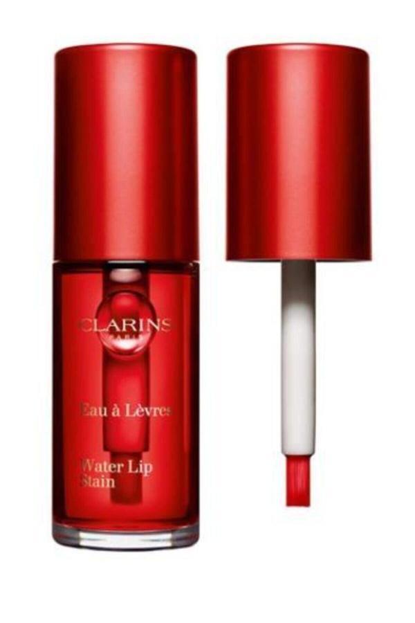 Clarins Water Lip Stain Lip Gloss - 03 Red Water 3380810105148 - Image 1