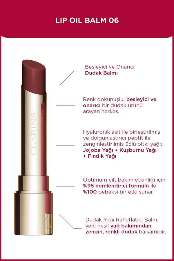 Clarins Lip Oil Balm 06 Fig 2.9G - Image 1