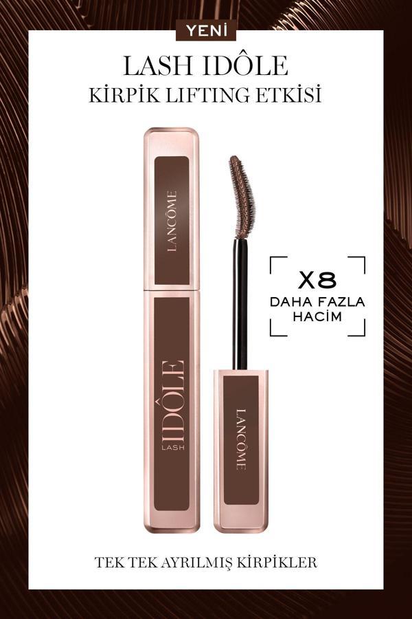 Lancome Lash Idôle Lifting Etkili Hacim Veren Maskara 02 Kahverengi 3614274306477 - Image 1