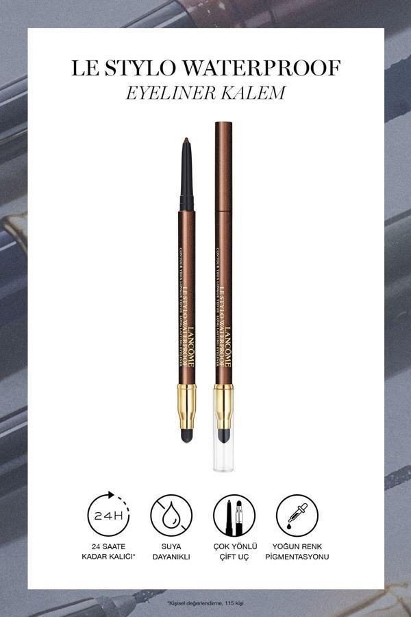 Lancome Le Stylo Suya Dayanıklı Göz Kalemi 04 Kahverengi 3614273436380 - Image 1