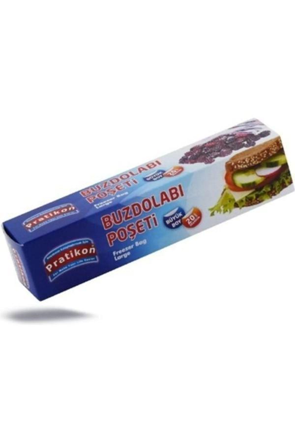 Tbyshop Buzdolabı Poşeti Büyük Boy 30X45 20 Adet 1 Kutu - Image 1