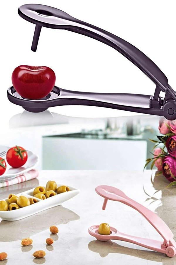 Tbyshop Çekirdek Çıkarma Aparatı - Yeşil Siyah Zeytin, Vişne, Kiraz Çekirdeği Çıkarıcı - Image 1