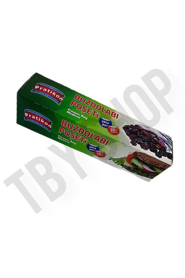 Tbyshop Orta Boy Buzdolabı Poşeti 23X36 20 Adet 1 Kutu - Image 1