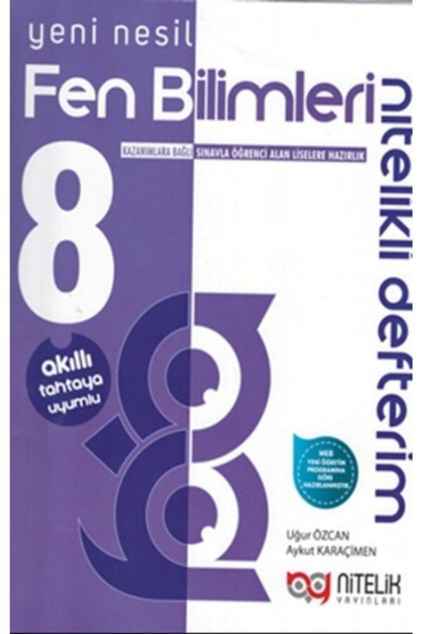 Tercih Akademi Yayınları 8. Sınıf Fen Bilimleri Nitelikli Defterim Nitelik Yayınları - Tercih Akademi Yayınları - Image 1