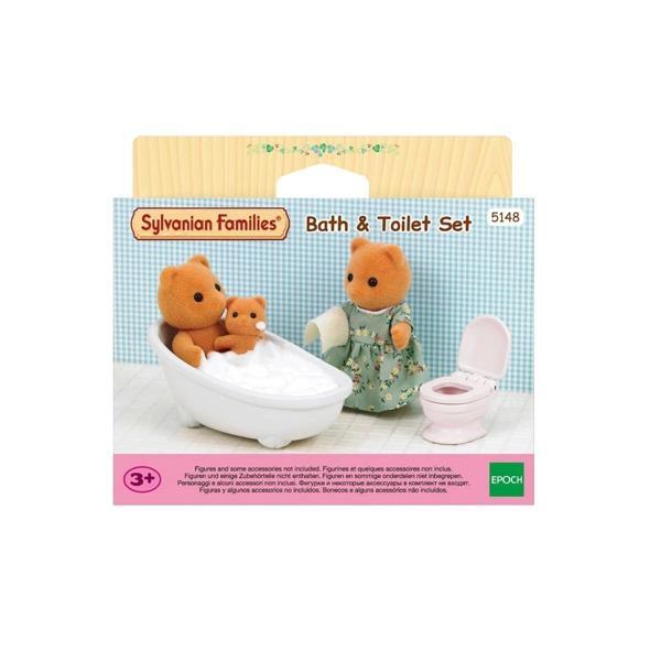 5148 Sylvanian Families Banyo ve Tuvalet Seti (figürler dahil değildir) +3 yaş - Image 1