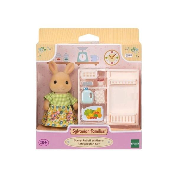 5548 Sylvanian Families Sunny Tavşan Anne ve Buzdolabı Seti +3 yaş - Image 1