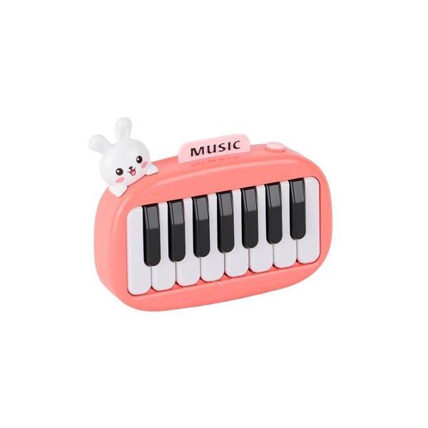 8896-1B 88 Tavşanlı Işıklı Müzikal Piano - Image 1