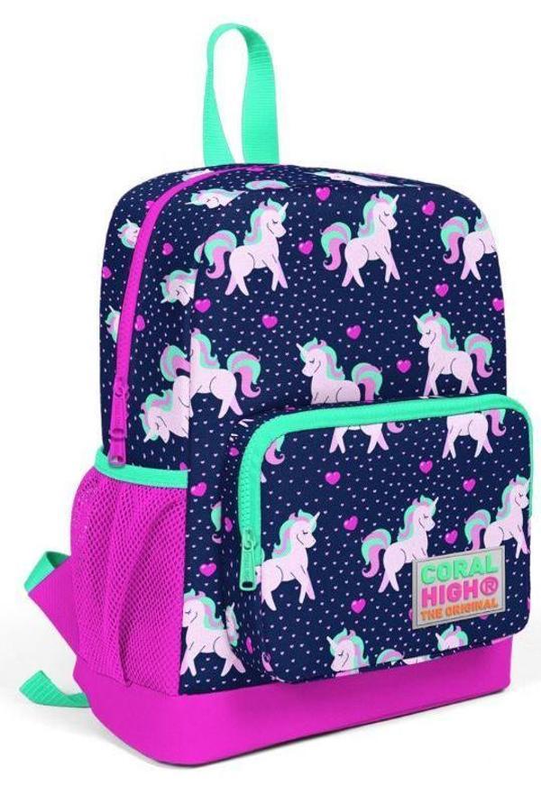 Coral High Unicorn Baskılı Anaokul ve İlkokul 1.Sınıf Okul Çantası - Image 1