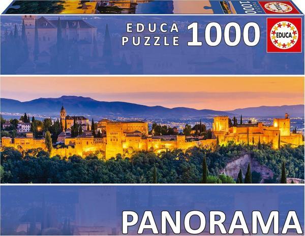 Educa 1000 Parça El Hamra Sarayı Panorama Puzzle - 19576 - Image 1