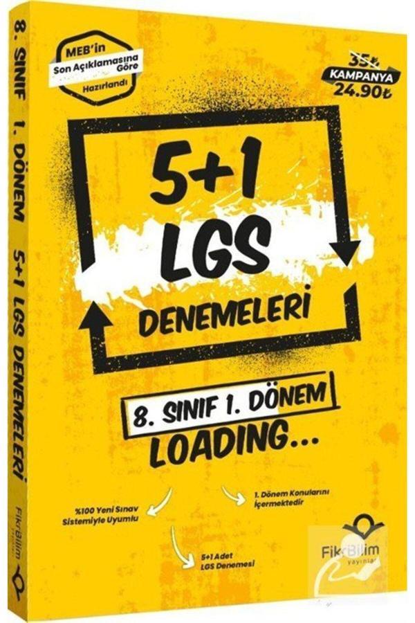 Fikribilim Yayınları 5 1 1. Dönem Lgs Denemeler - Fikribilim Yayınları - Image 1