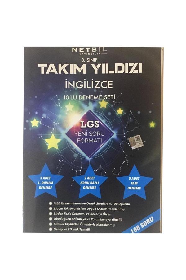 Netbil Yayınları Netbil 8. Sınıf Ingilizce (Lgs) Takım Yıldızı 10'Lu Deneme 2020 - Netbil Yayınları - Image 1