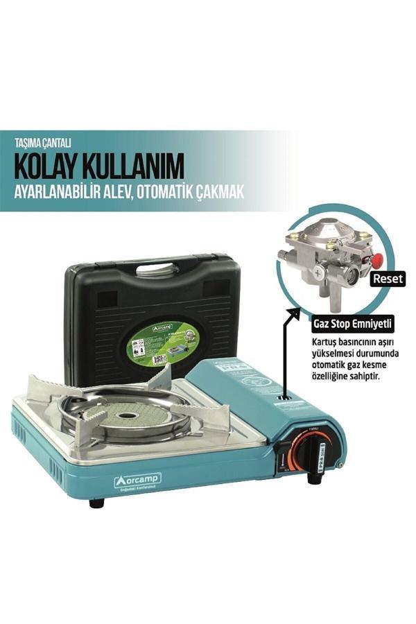Orcamp Portatif Seramik Kamp Ocak - Image 1